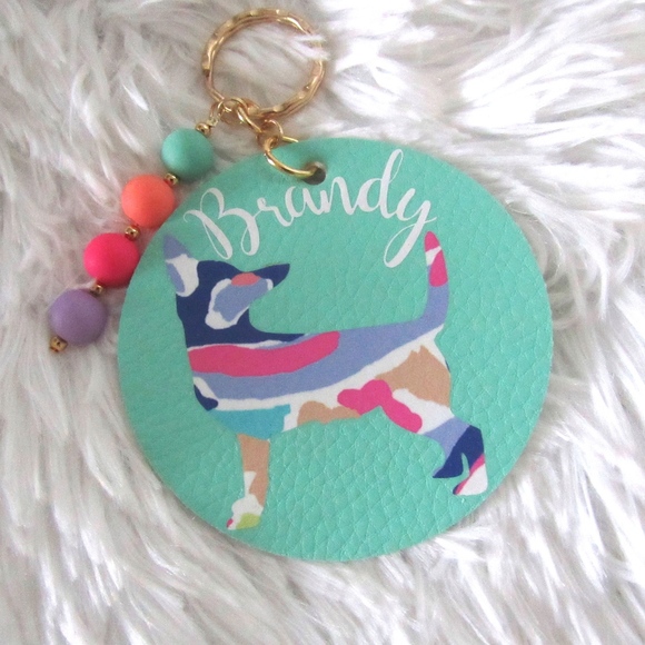 Accessories Personalized Dog Keychains Any Breed Or Name Poshmark